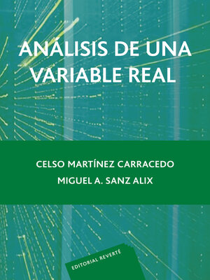 cover image of Análisis de una variable real